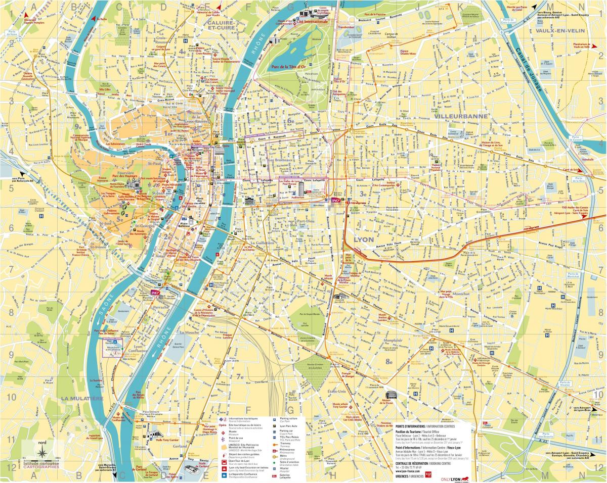 リヨンの地図pdf